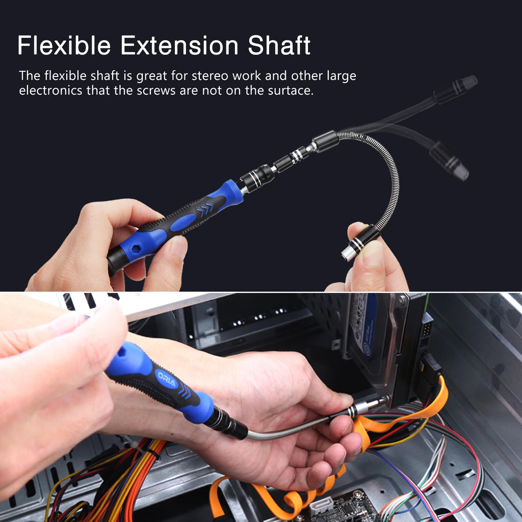 ORIA 60-in-1 Magnetic Precision Screwdriver Set for Electronics Repair