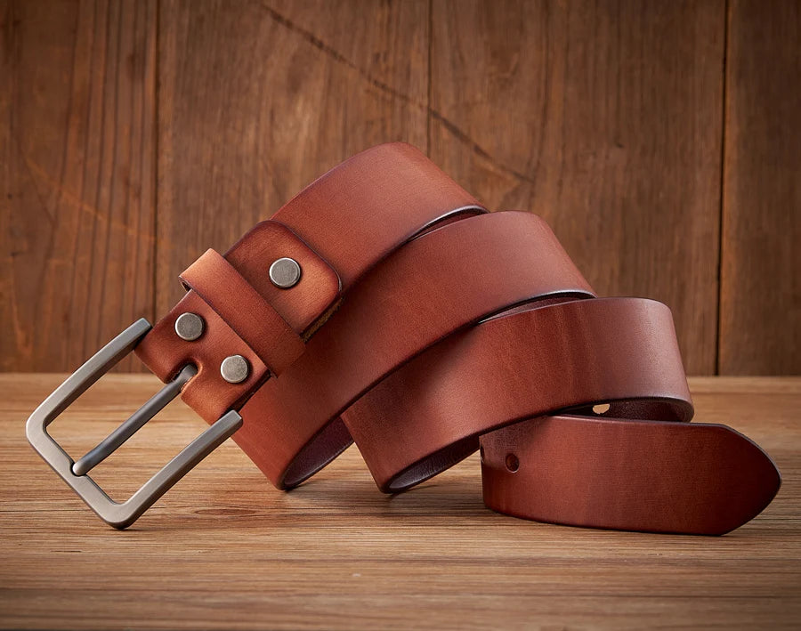 CowLost | 3-8cm-vintage-100-genuine-leather-belt-for-men |14