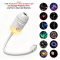 USB Car Interior LED Starry Galaxy Atmosphere Projector Light