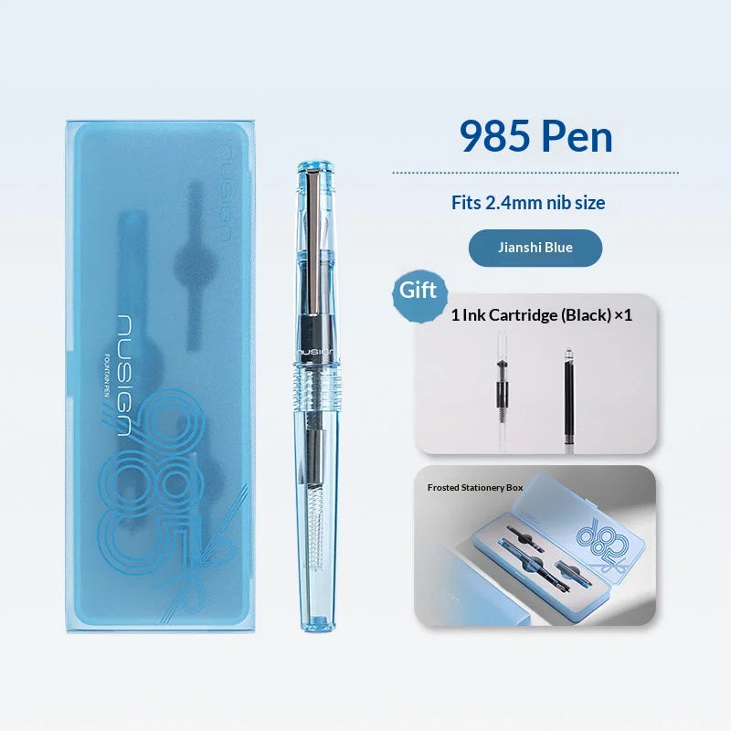 CowLost | product_id-nusign-985-professional-fountain-pen-ef-nib-dual-ink-refill-for-calligraphy-daily-writing |20