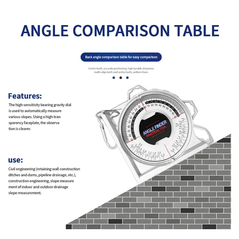 CowLost | angle-finder-magnetic-angle-locator-slope-protractor-inclinometer-level-meter-clinometer-angle-gauge-measuring-instruments |3