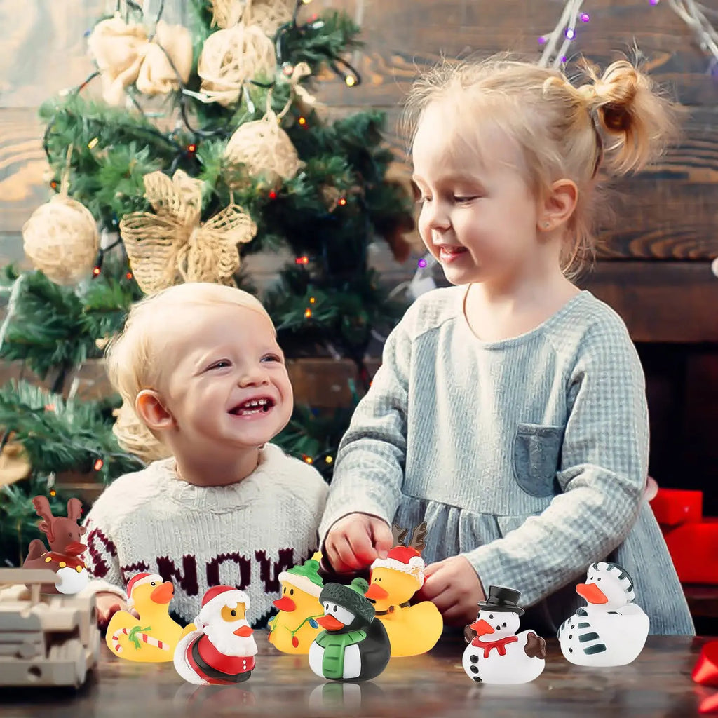 CowLost | product_id-2-6-12pc-christmas-bath-rubber-ducks-holiday-party-toys |5