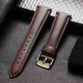 CowLost | bracelets-product_id-calfskin-leather-watch-band-12-22mm-with-gold-pin-buckle-quick-release-unisex-strap |12