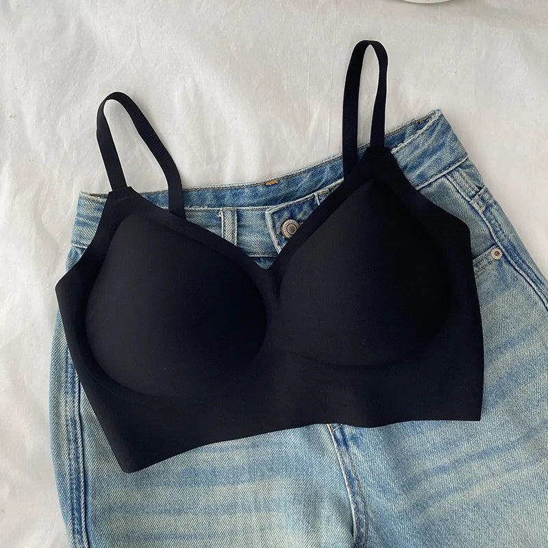 CowLost | product_id-seamless-womens-one-piece-push-up-non-wired-soft-support-sports-sleep-bra-vest |7