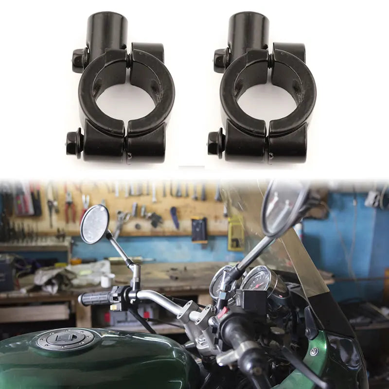 CowLost | 2pcs-22mm-handlebar-10mm-8mm-6mm-thread-motorcycle-mirror-mount |2