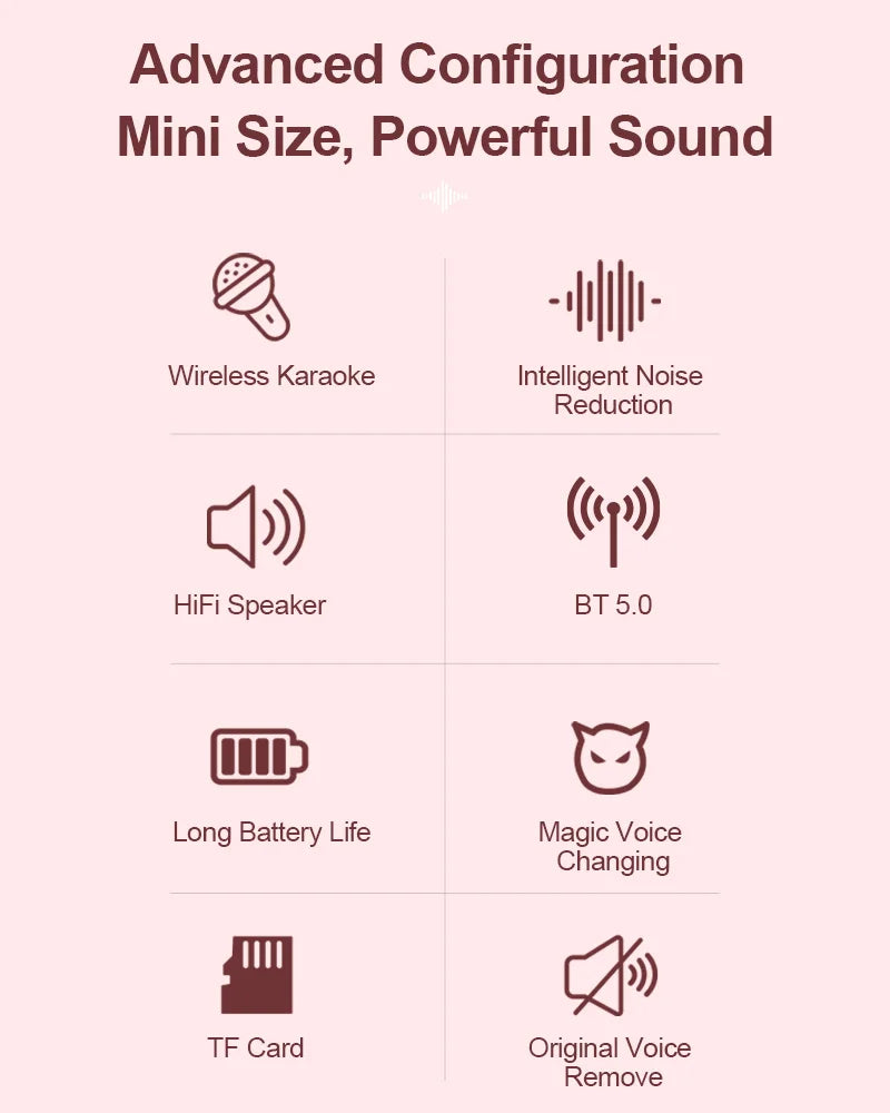 CowLost | game-timers-portable-mini-cartoon-cat-bluetooth-karaoke-speaker-with-microphone |7