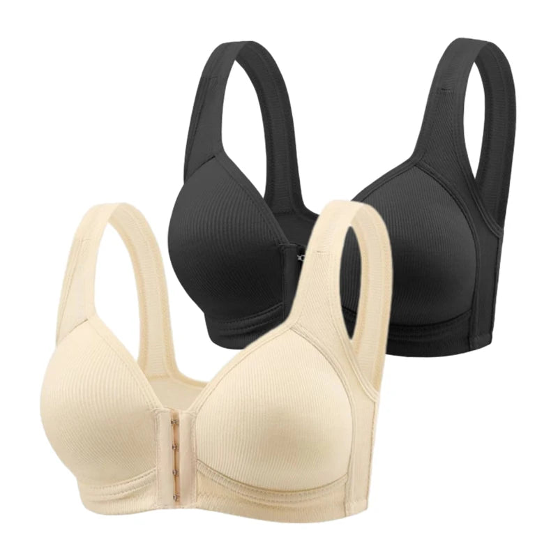 CowLost | product_id-fallsweet-seamless-wire-free-push-up-bra-with-front-closure-full-coverage |8