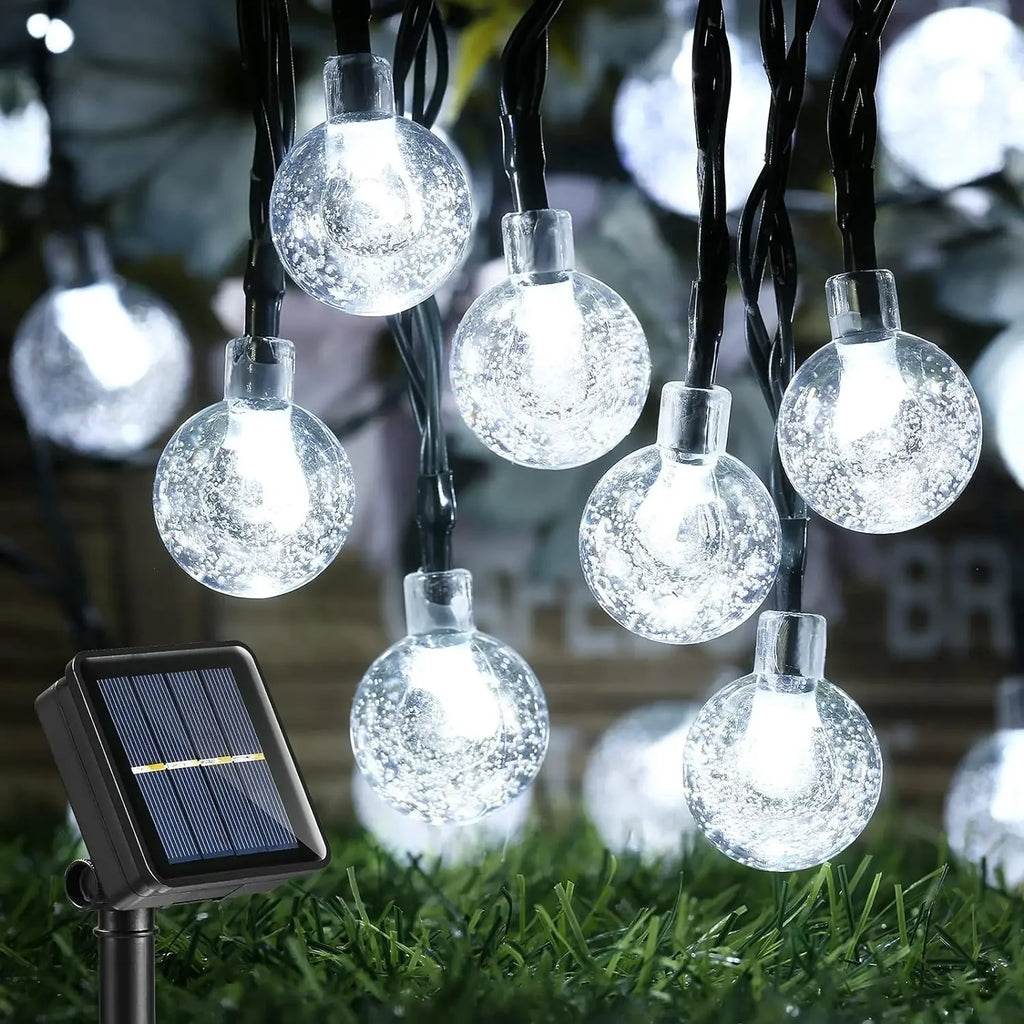 CowLost | product_id-solar-crystal-globe-100-led-solar-string-lights-for-outdoor-garden-party-decor |21