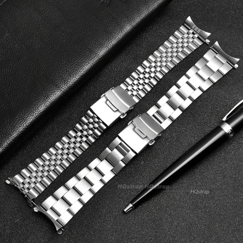 CowLost | bracelets-product_id-stainless-steel-bracelet-for-seiko-luxury-curved-end-oyster-20mm-22mm-watchband-wristband-jubilee-accessory |9