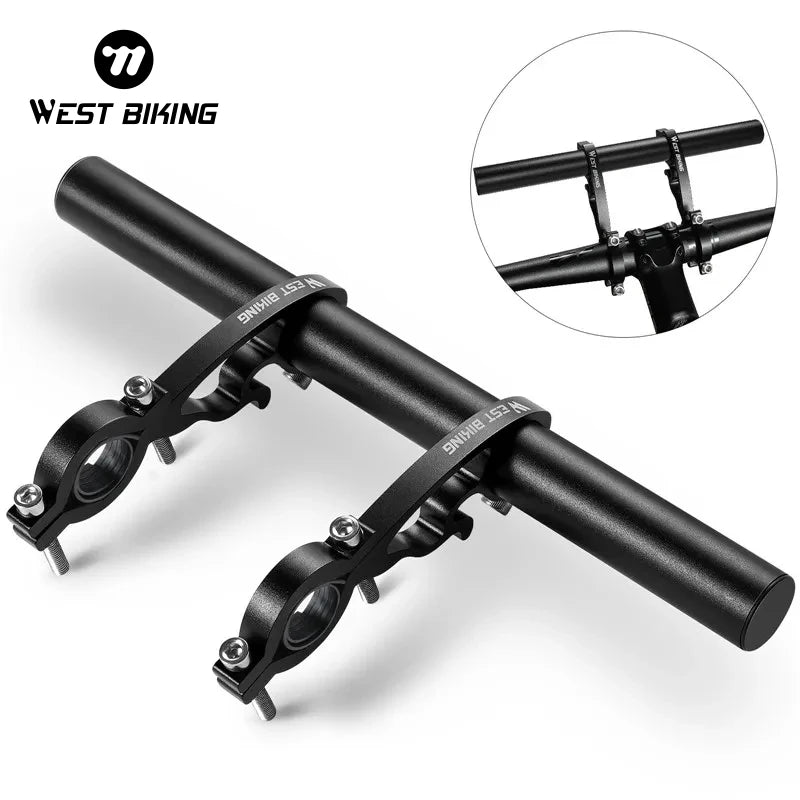 CowLost | 3d-printer-accessories-west-biking-25cm-carbon-fiber-bicycle-handlebar-extender-mount |1