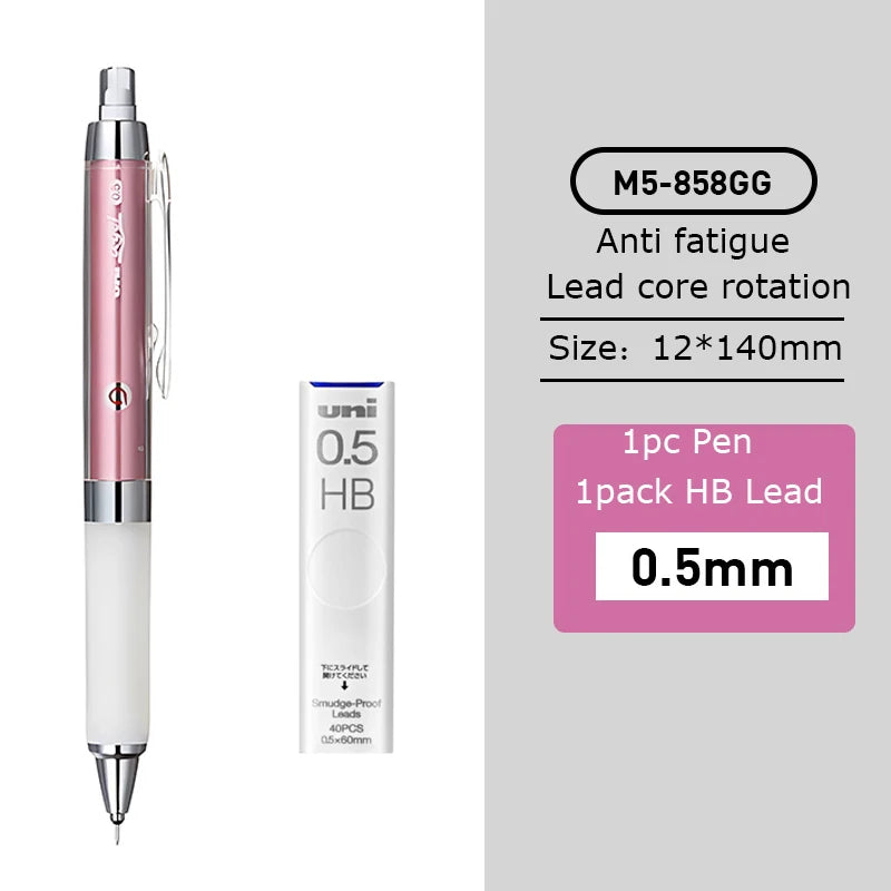 CowLost | product_id-japanese-uni-m5-858gg-kuru-toga-0-5mm-mechanical-pencil-soft-grip-smooth-writing |23