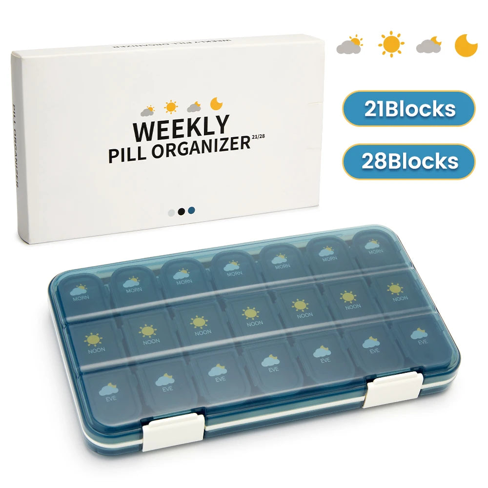 CowLost | 21-28grid-pill-box-large-capacity |1