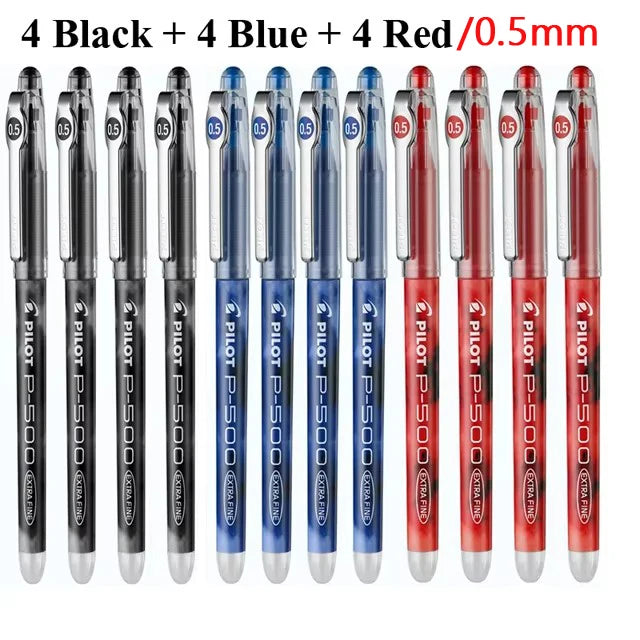 CowLost | product_id-pilot-p500-p700-gel-pens-0-5-0-7mm-black-red-blue-large-capacity-for-school-office-home-use |21