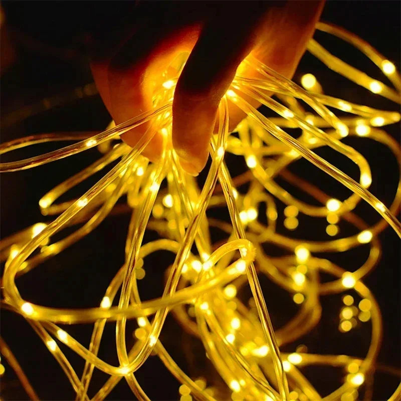CowLost | light-ropes-strings-product_id-waterproof-led-solar-tube-string-lights-for-outdoor-garden-and-holiday-decoration |7
