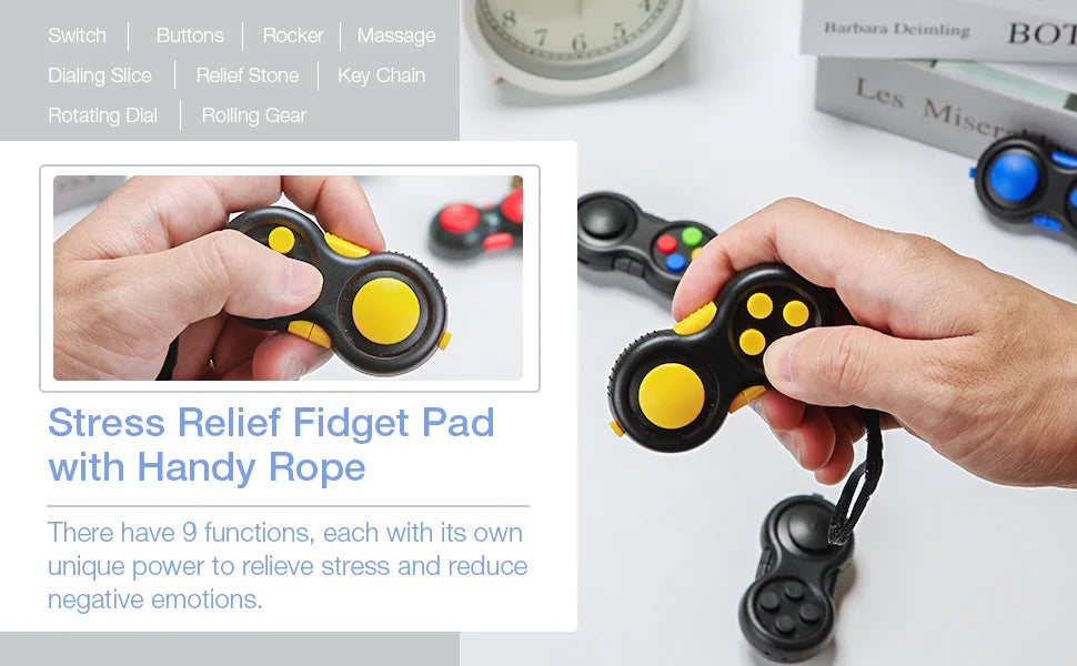 CowLost | fidget-pad-edc-anti-stress-sensory-toy-for-adults-and-kids-autism-adhd |8