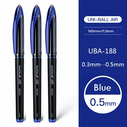 CowLost | product_id-japanese-uni-uba-188-gel-pens-0-5-0-7mm-black-red-blue-smooth-writing-for-school-office |12