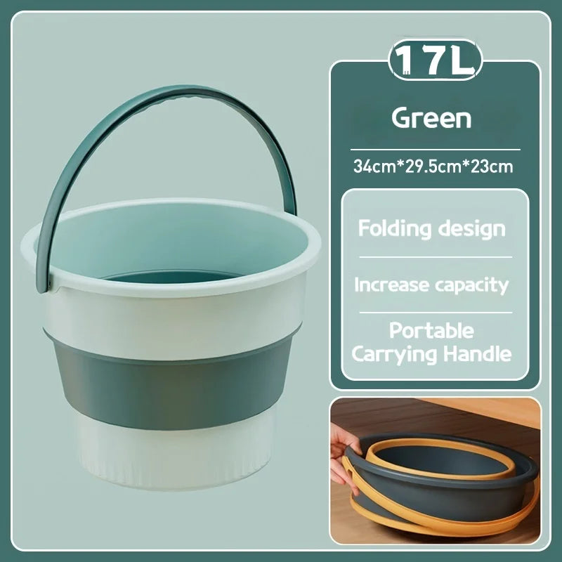 CowLost | portable-camping-toilets-product_id-17l-large-portable-folding-silicone-bucket-for-car-washing-fishing-camping-household-use |11