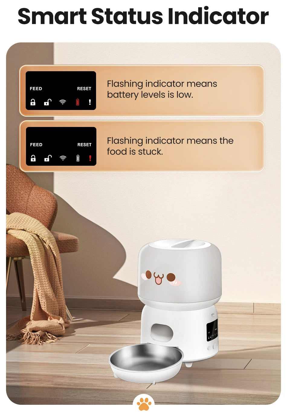 CowLost | cat-food-rojeco-3l-wifi-smart-automatic-cat-feeder-with-app-control |18