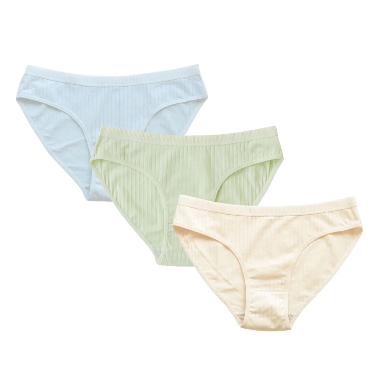 CowLost | product_id-3pcs-women-s-cotton-breathable-solid-color-brief-panties-m-xl-sexy-lingerie |18