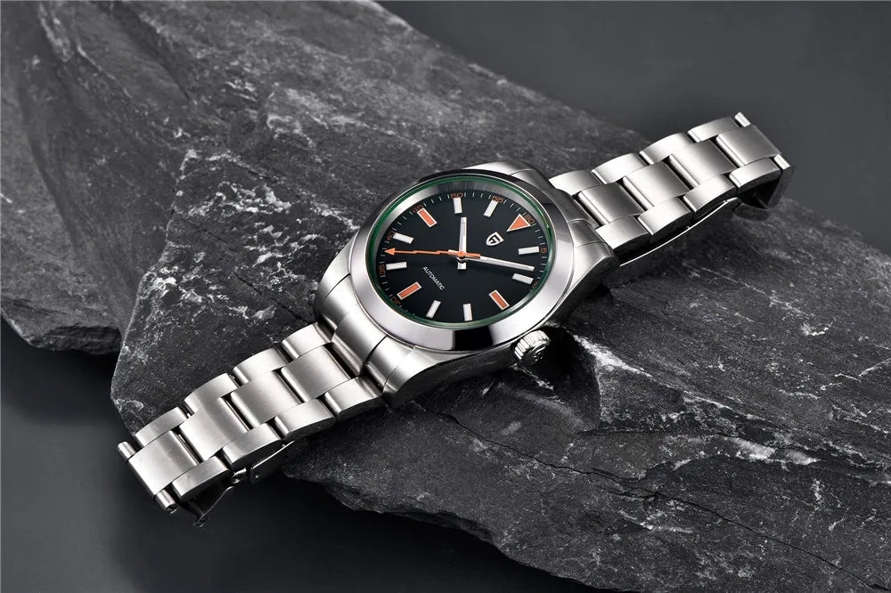 CowLost | pagani-design-green-glass-mens-mechanical-watches-luxury-sapphire-automatic-watch |22