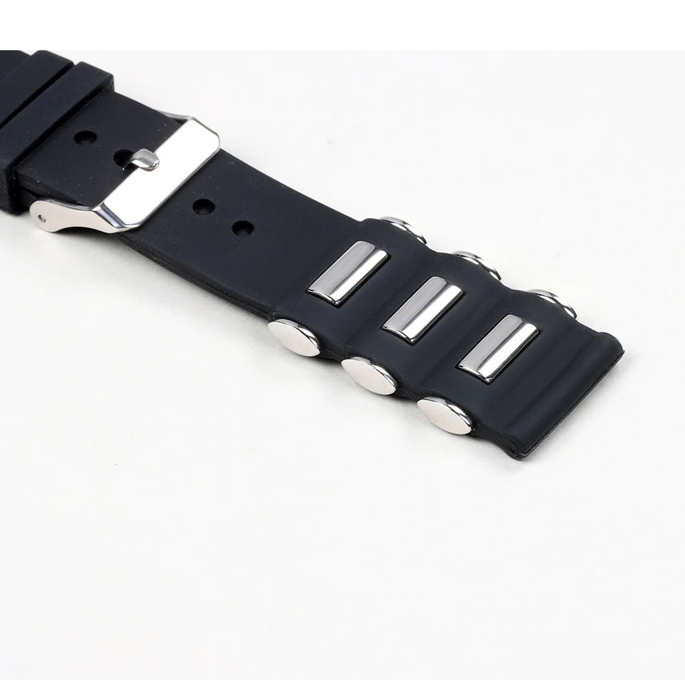 CowLost | product_id-waterproof-black-silicone-sport-watch-strap-for-seiko-smartwatch-22mm-24mm-26mm |13