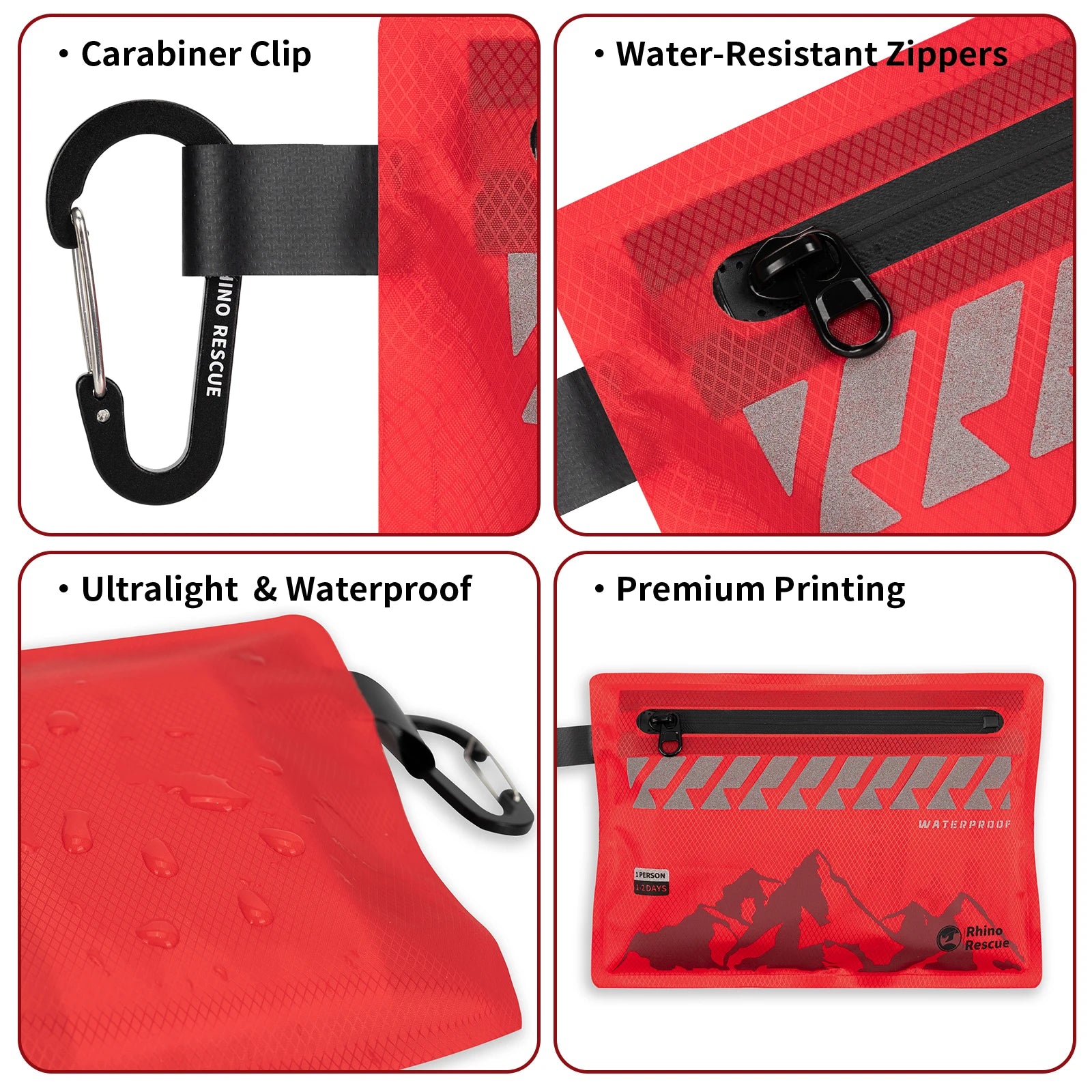 CowLost | sporting-goods-rhino-rescue-mini-first-aid-kit-ultralight-waterproof-medical-kit |5