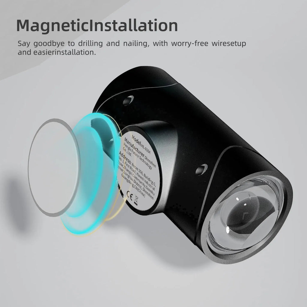 4PCS/2PCS USB Rechargeable Motion Sensor LED Night Light with 8 Effects and 3 Modes, Magnetic Dual-Sided Lamp for Stairway and Bedroom