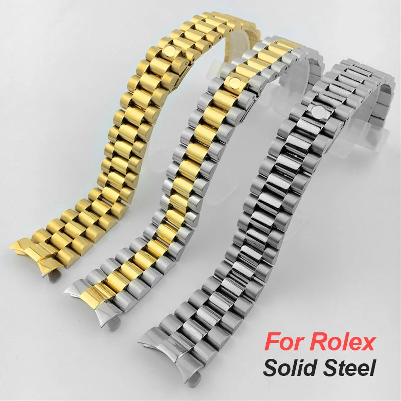 CowLost | bracelets-product_id-20mm-stainless-steel-replacement-bracelet-for-rolex-oyster-water-ghost-watch |1