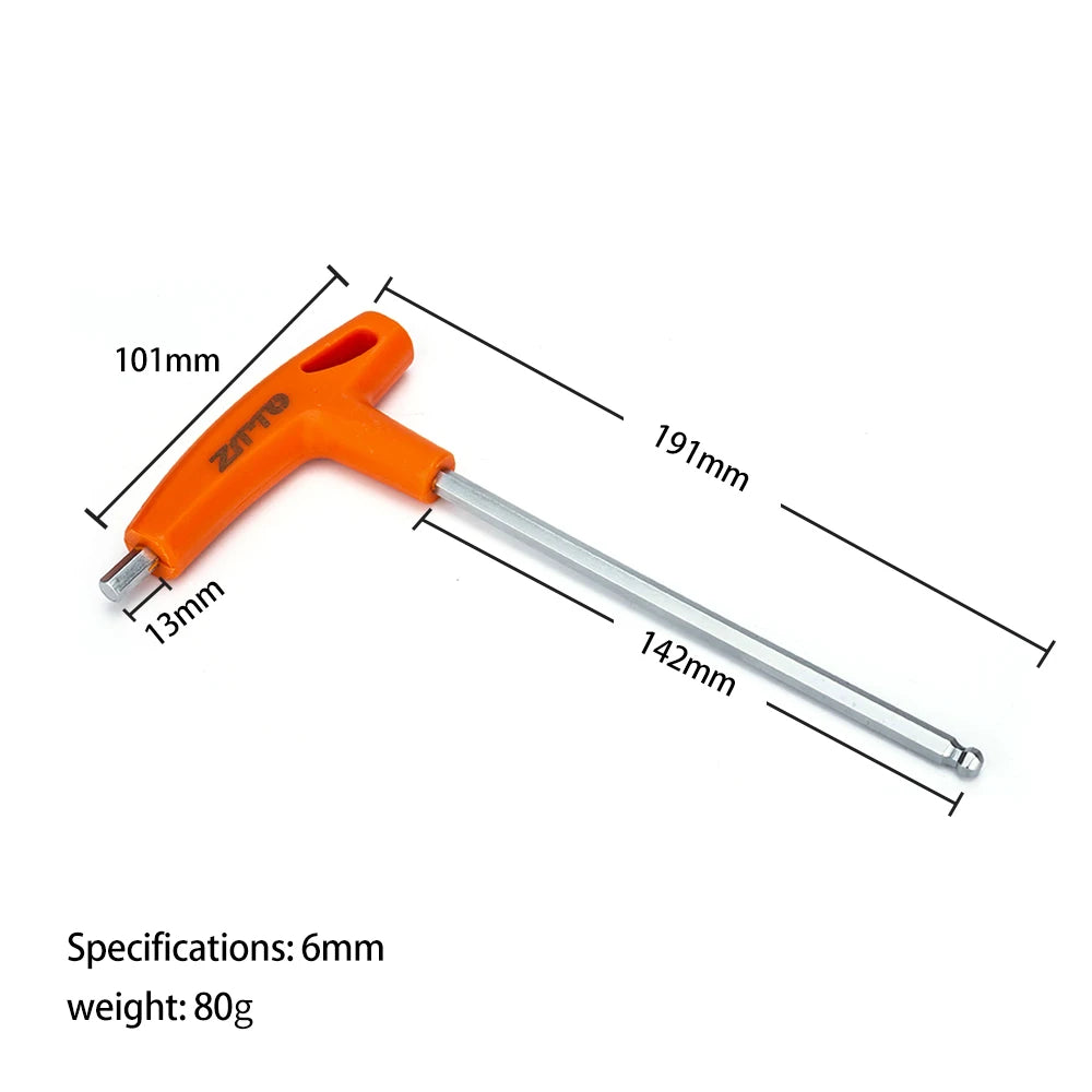 CowLost | ztto-bicycle-allen-key-4mm-5mm-6mm-screw-wrench-long-arm-hex-hexwrench-with-ball-end-made-of-heat-treated-steel |6