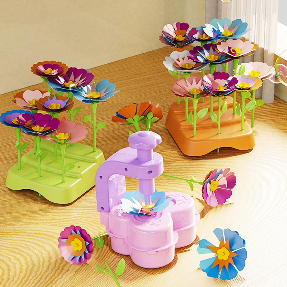 CowLost | product_id-diy-fabric-flower-bouquet-making-toy-craft-kit-for-kids-and-girls-educational-gift |1