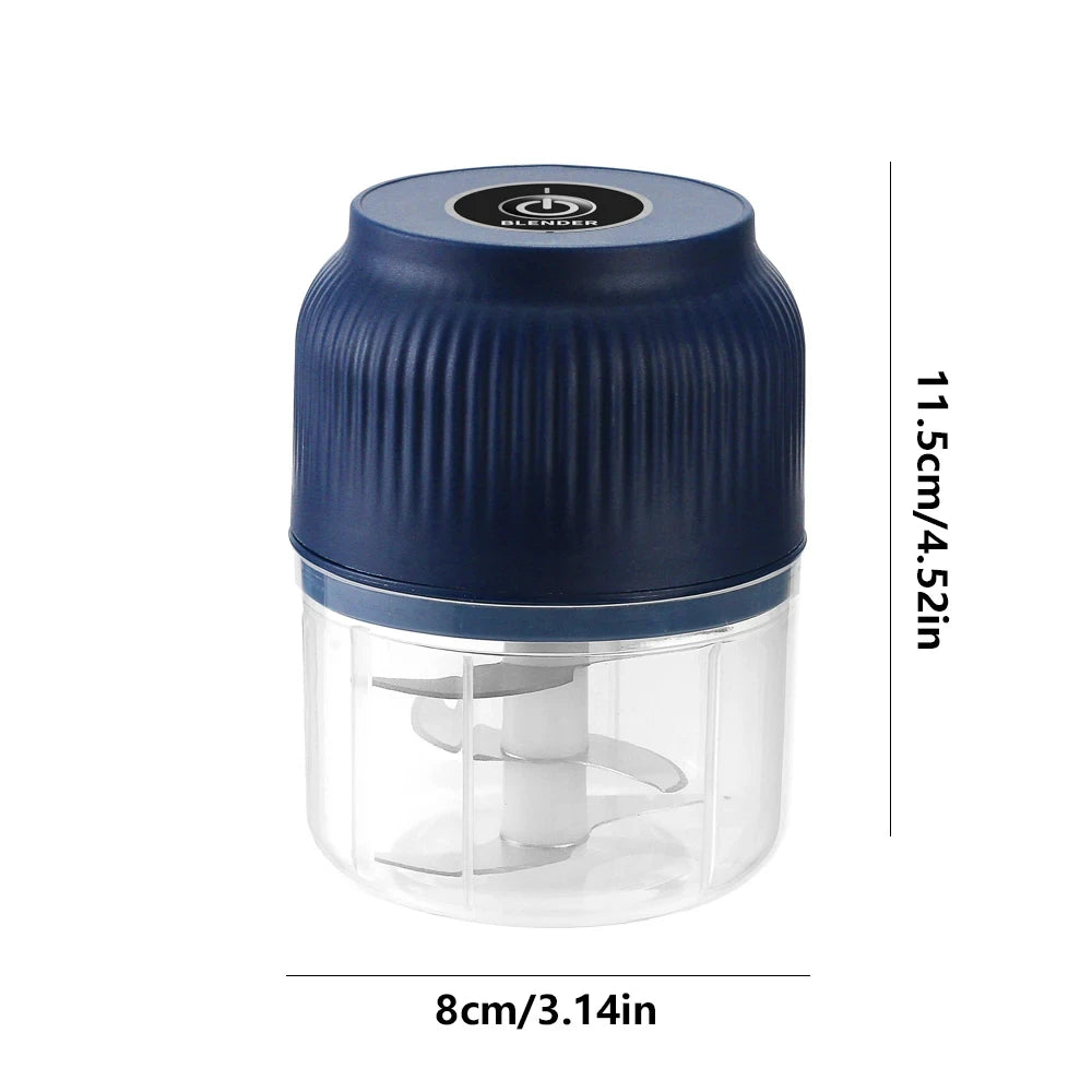 CowLost | garlic-product_id-250ml-mini-wireless-usb-rechargeable-electric-garlic-vegetable-chopper |8