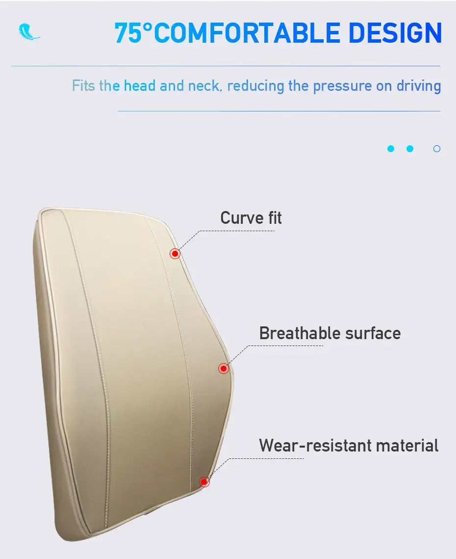 CowLost | back-lumbar-support-cushions-product_id-car-headrest-pillow-neck-and-waist-support-memory-cotton-cushion-auto-accessory |9