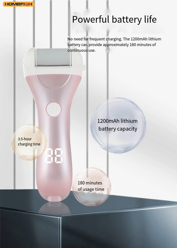 CowLost | product_id-homefish-usb-rechargeable-electric-pedicure-foot-grinder-with-replacement-heads-for-callus-removal |14
