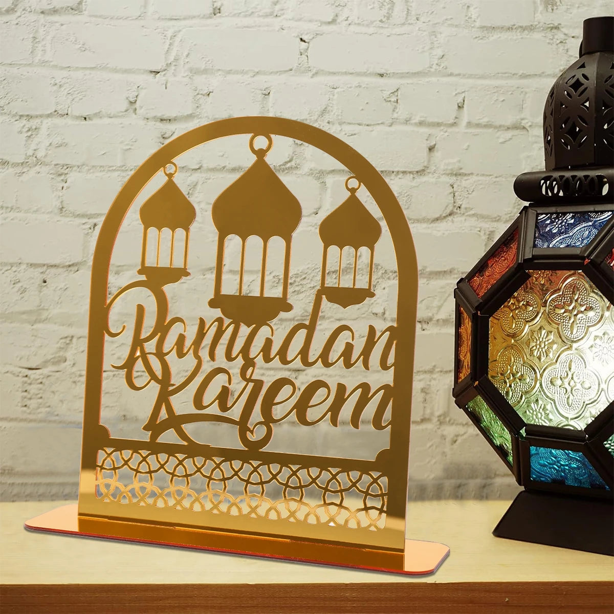 CowLost | eid-mubarak-tray-ramadan-table-centerpieces-plate-acrylic |6