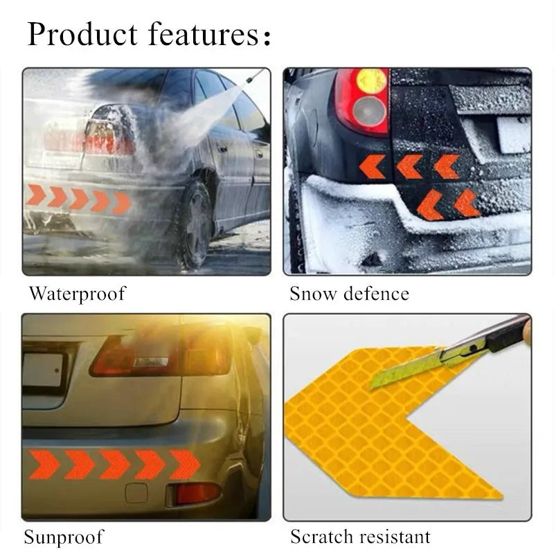 CowLost | product_id-10-pcs-reflective-arrow-warning-tape-stickers-for-car-bumper-and-trunk-safety |3