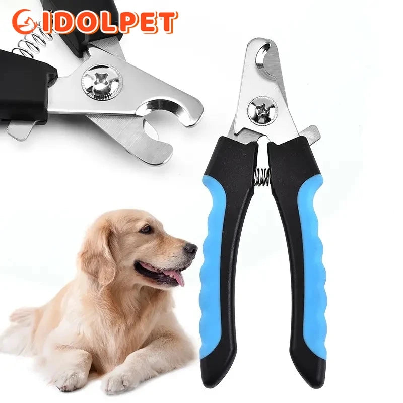 CowLost | pet-beds-professional-stainless-steel-pet-nail-clipper-with-safety-guard-for-cats-and-dogs |1