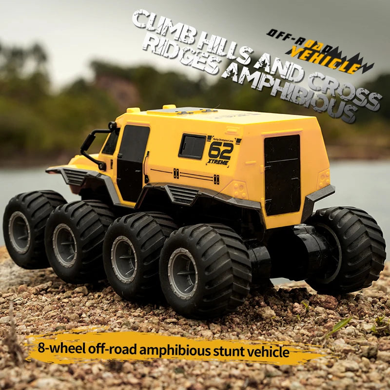 CowLost | fencing-barriers-jjrc-q137-8x8-2-4g-8wd-off-road-amphibious-remote-control-stunt-car |6