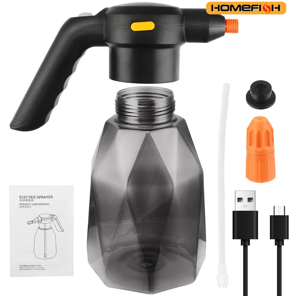CowLost | 2l-rechargeable-electric-handheld-sprinkler-atomizing-watering-can-water-sprayer-for-garden-plants |1