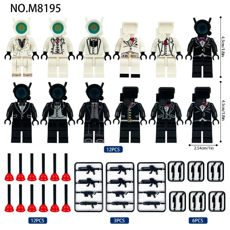 CowLost | product_id-m8195-suit-monitor-man-building-block-minifigure-toy-bag-birthday-gift-decor |4