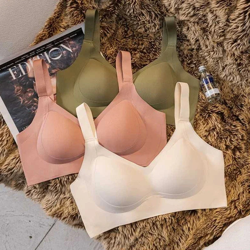 CowLost | high-quality-traceless-womens-bra-lifting-small-breasts-gathered-yoga-underwear-no-steel-rings-prevent-sagging-comfortable-fit |4