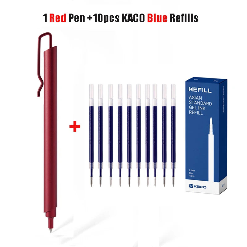 CowLost | product_id-kaco-klip-0-5mm-black-gel-pen-with-clip-for-office-and-school-use |24
