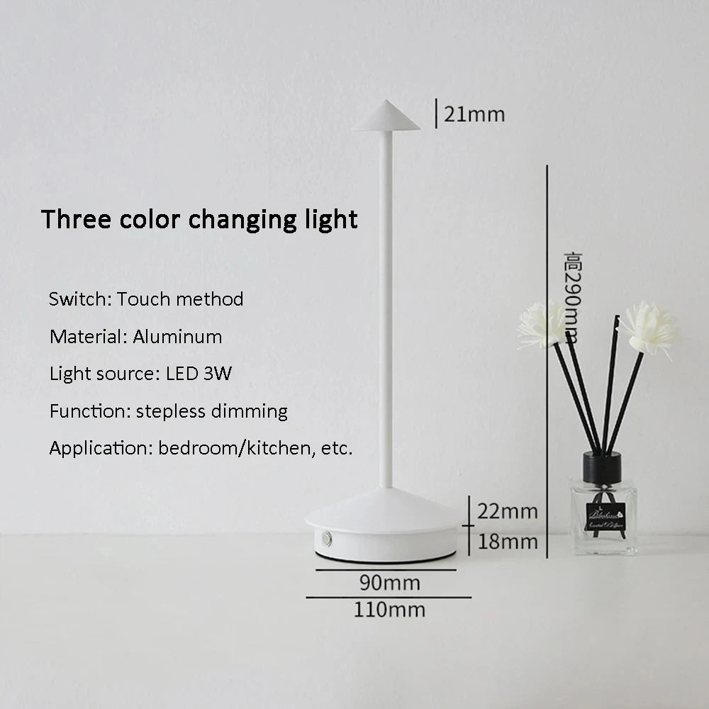 CowLost | product_id-rechargeable-led-table-lamp-touch-sensor-dimmable-3-color-night-light-for-bedroom-hotel-bar-restaurant |4