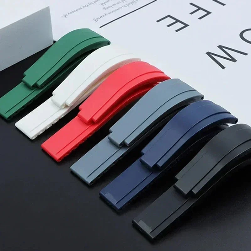 CowLost | product_id-20mm-waterproof-soft-silicone-replacement-strap-for-rolex-gmt-daytona-water-ghost |1