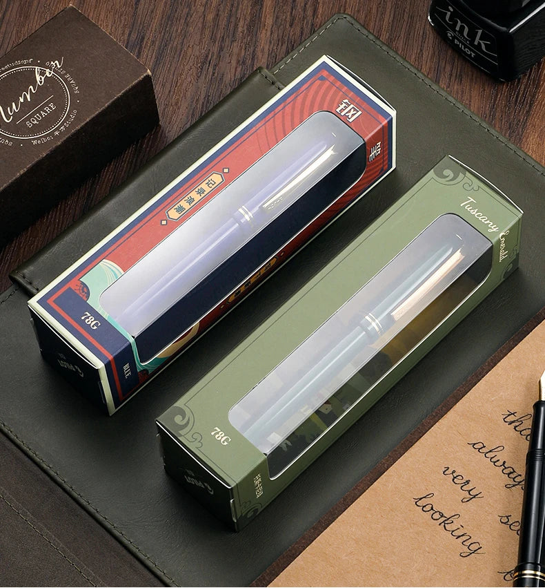 CowLost | product_id-pilot-78g-ivory-white-fountain-pen-with-22k-gold-plated-tip-for-calligraphy-and-writing |16