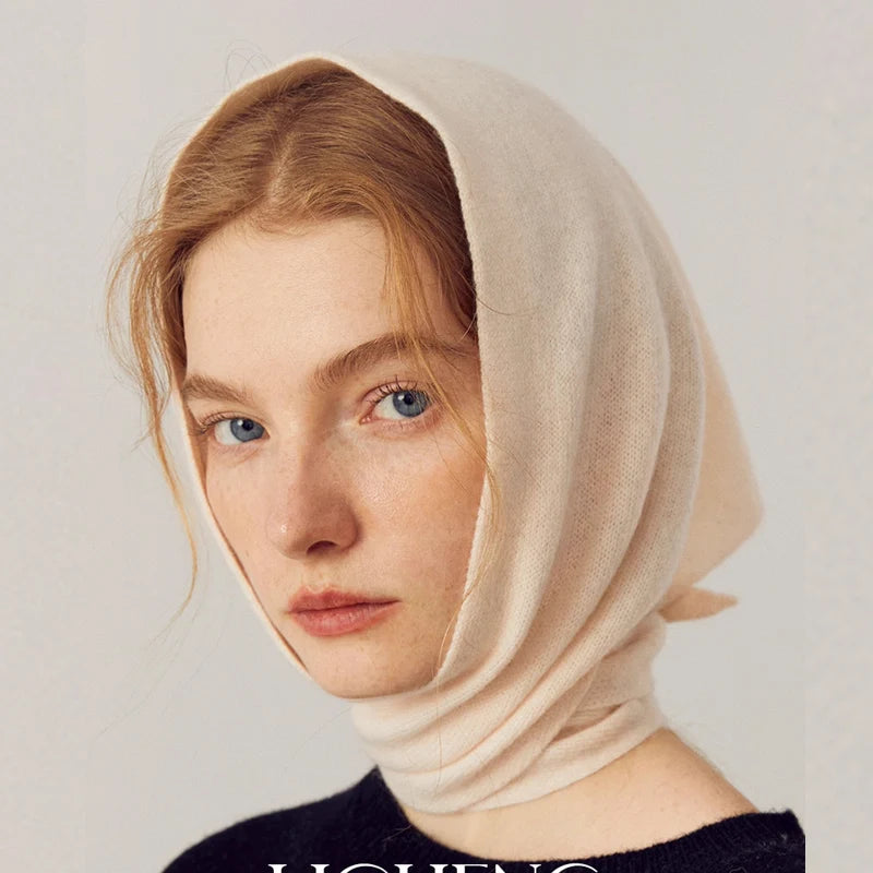 CowLost | british-korean-triangle-scarf-niche-wool-triangular |1
