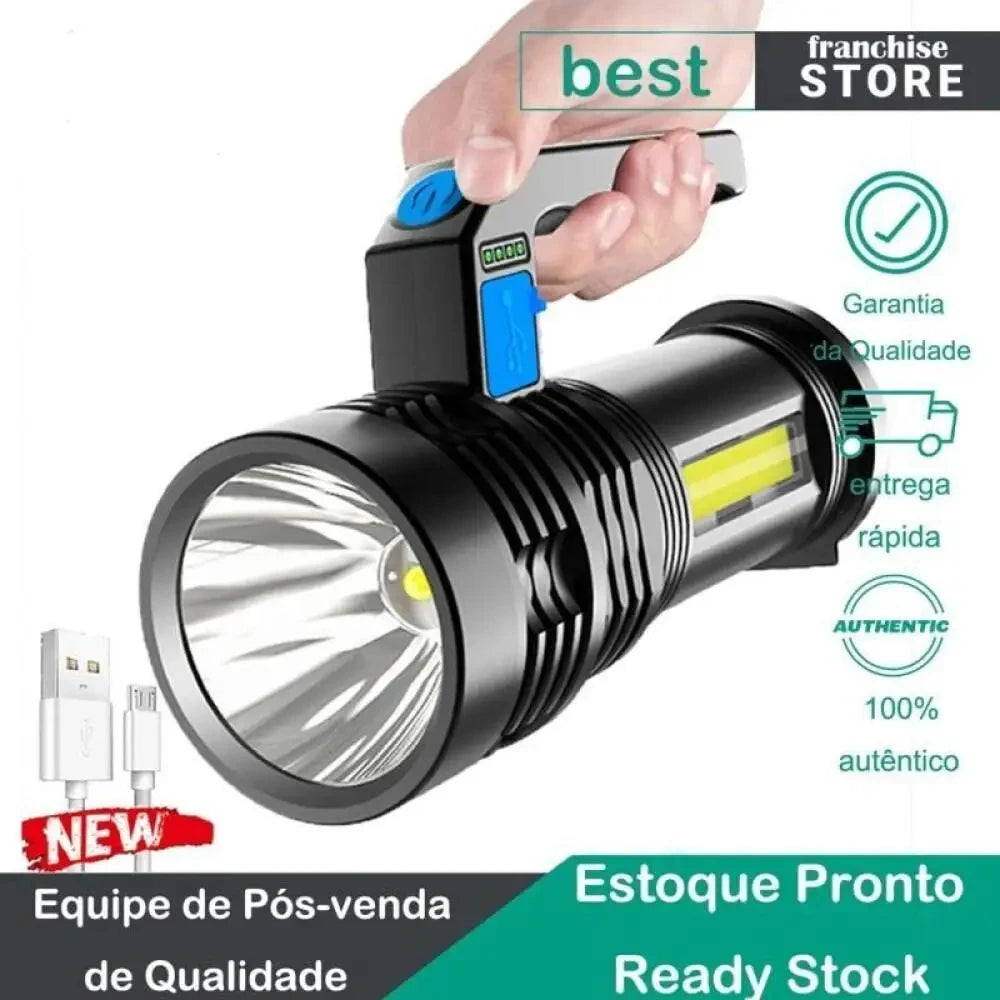 CowLost | product_id-ggbingo-usb-rechargeable-waterproof-led-flashlight-2km-for-fishing-hunting-camping |7