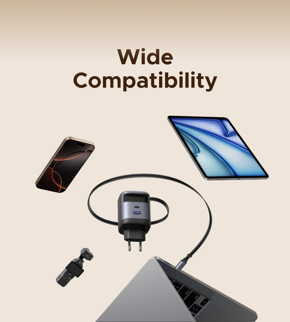CowLost | ugreen-65w-gan-charger-with-retractable-usb-c-cable |15