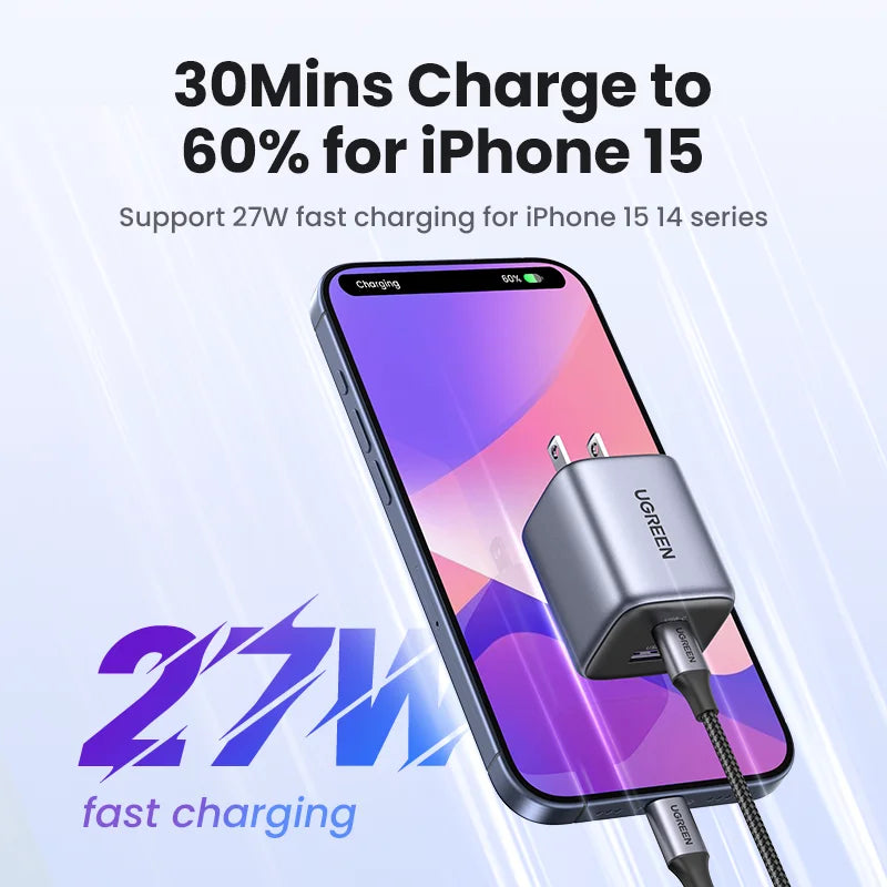 CowLost | ugreen-gan-35w-charger-usb-c-fast-charger-pd3-0-qc3-0 |3