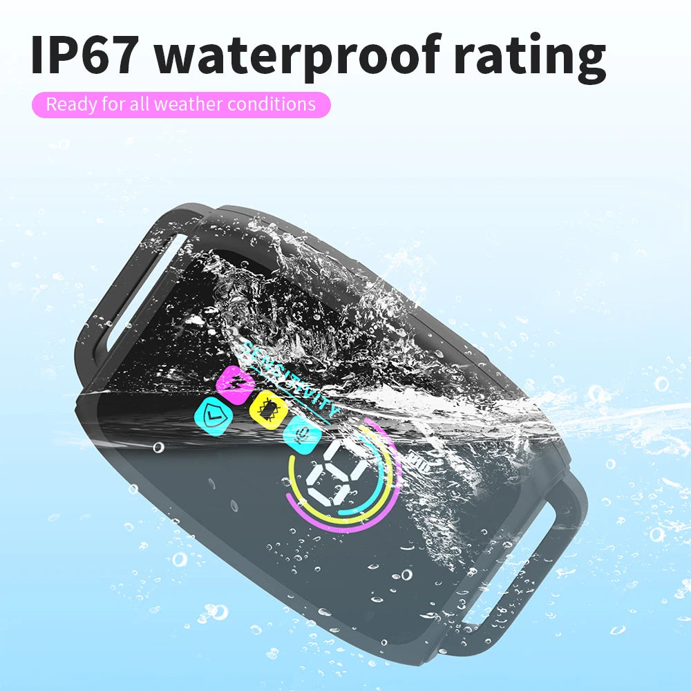 Rechargeable IP67 Waterproof Automatic Anti-Bark Dog Collar Trainer with Color Screen