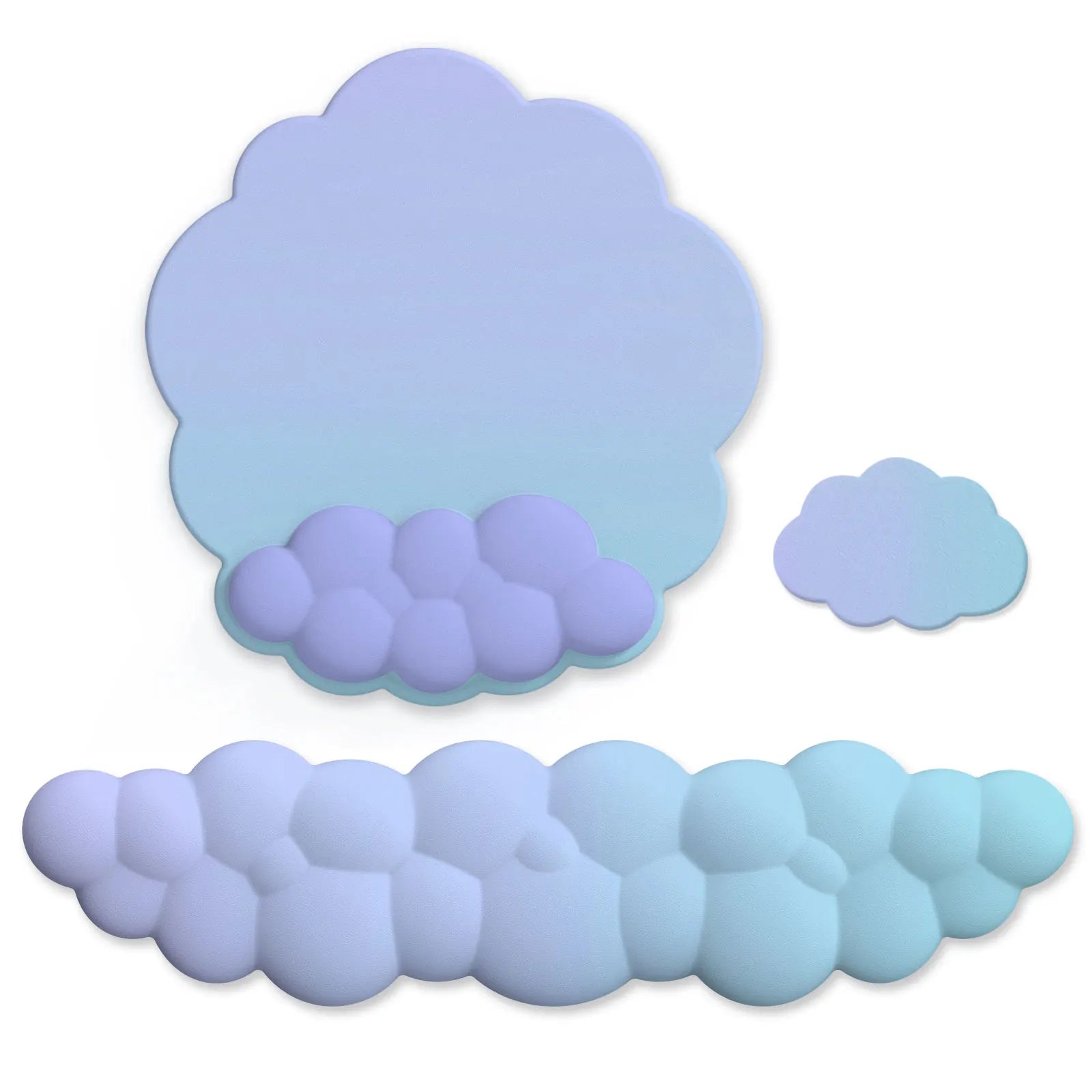 CowLost | cloud-gradient-gaming-keyboard-pad-wrist |10